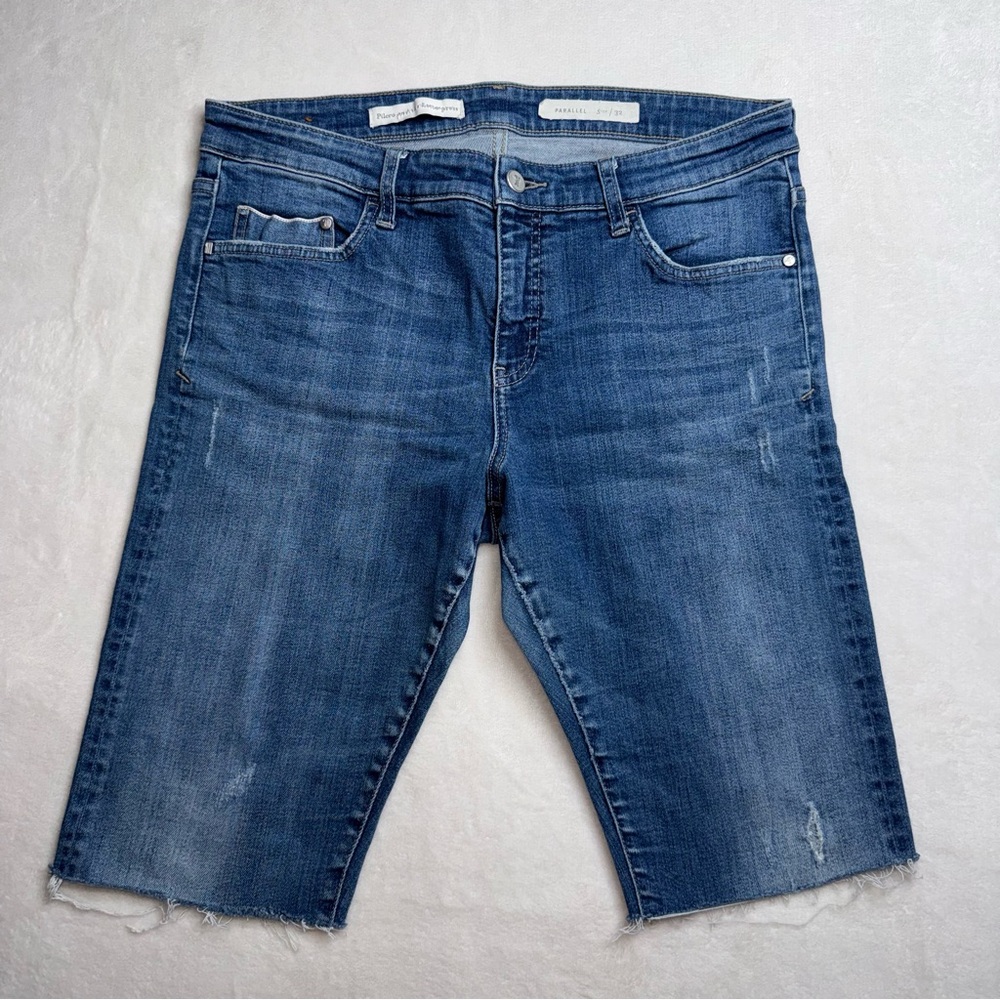 Pilcro and the Letterpress Denim Shorts Blue Wash Casual Style Women’s Size 32